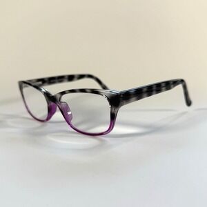 Modern Harper Eyeglasses Frame Only 50-19-140 Blue/Purple Full Rim Unisex